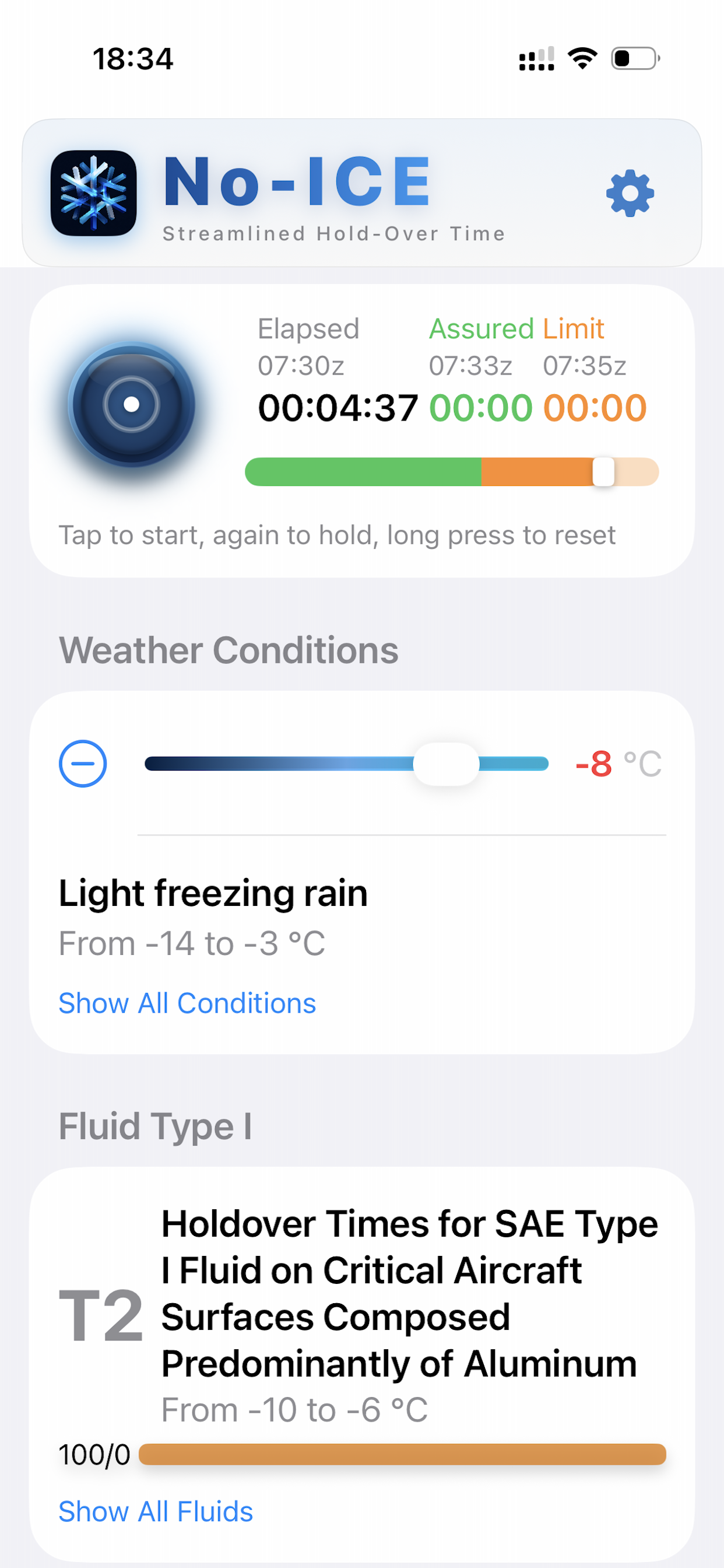 No-ICE on iPhone — Light Mode